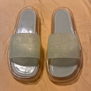 Tory Burch ladies jelly bubble sandals size 9